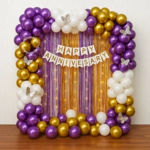 Luxury Anniversary Wall Decoration