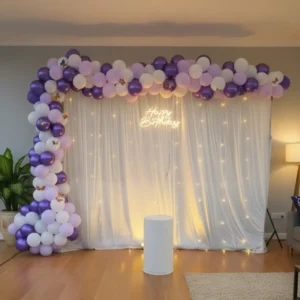 Birthday Party Background Decoration