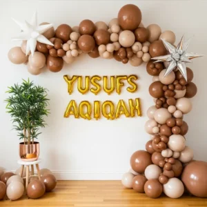 Trendy Aqiqah Baby Ceremony Decor