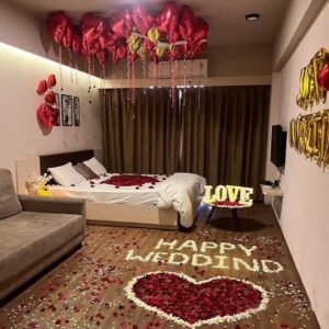 Just Married Romantic Room Decor